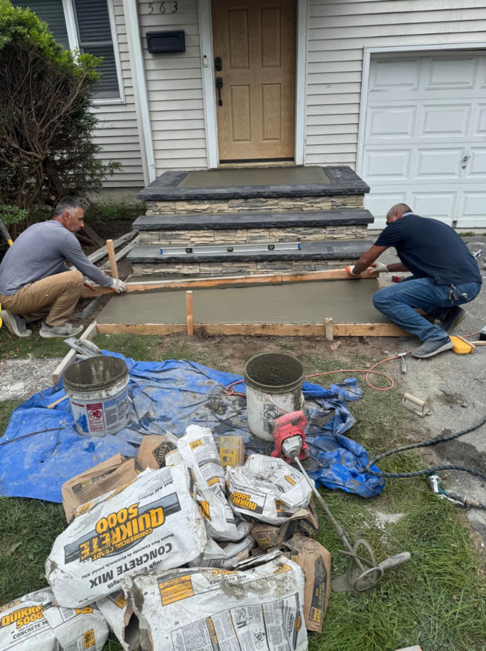 Gallery photos for Stairway Renovation for Safety and Style in Township of Washington: Image #2