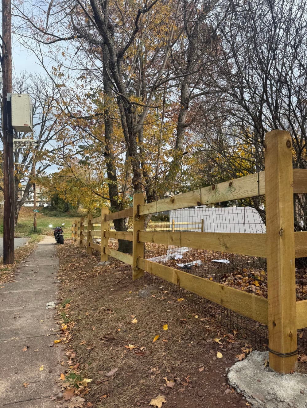Farm-Style Fence Installation in Nutley NJ image