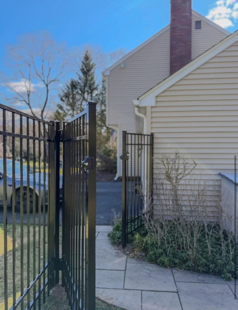 Gallery photos for 6ft Aluminum Fence Installation to Keep Deer Out in Woodcliff Lake: Image #2