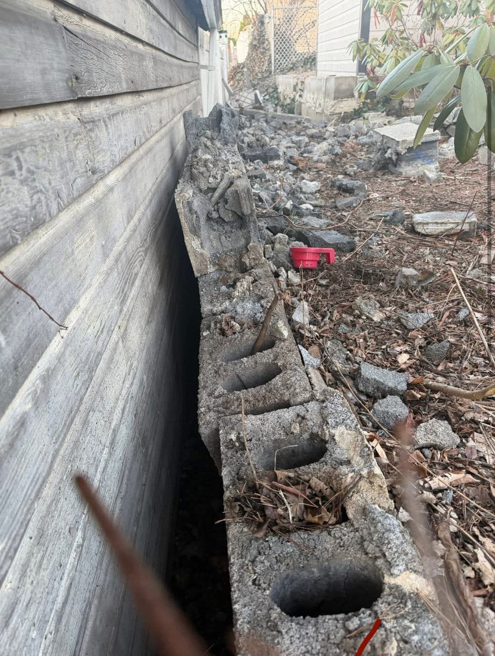 Gallery photos for Failing Retaining Wall Replaced Before It Caused Real Damage: Image #3