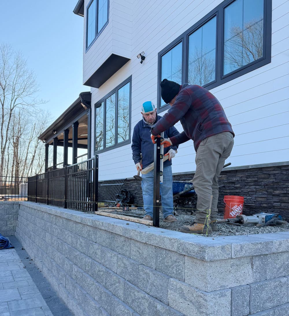 Gallery photos for Retaining Wall System Turns Sloped Backyard Into Usable Space: Image #6