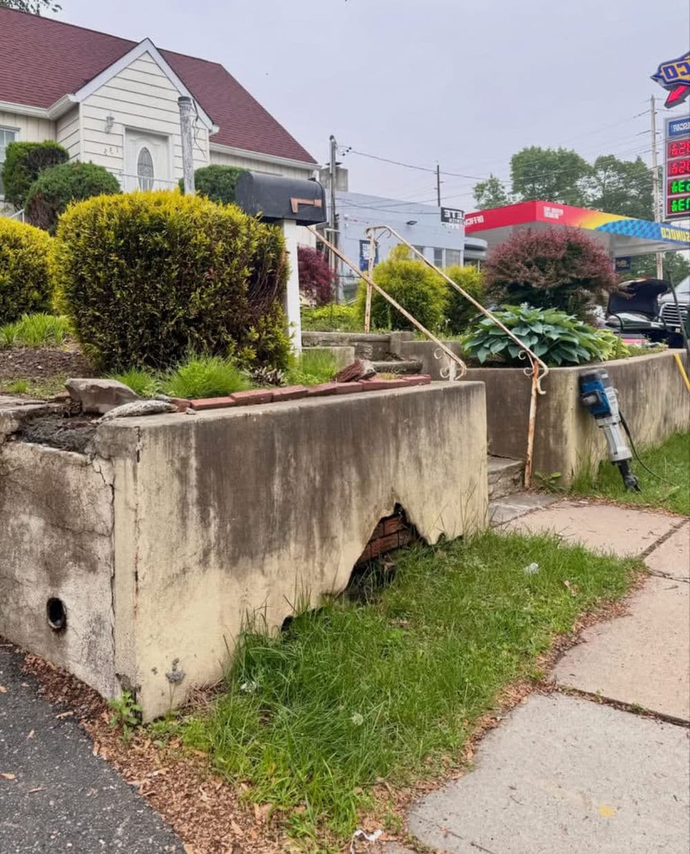 Gallery photos for Retaining Wall and Stair Replacement in Nutley NJ: Image #3