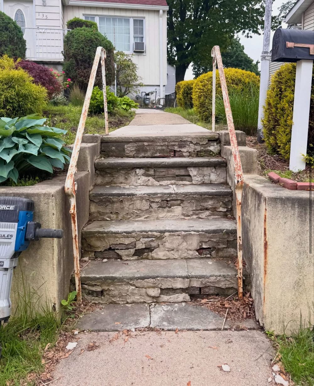 Gallery photos for Retaining Wall and Stair Replacement in Nutley NJ: Image #4