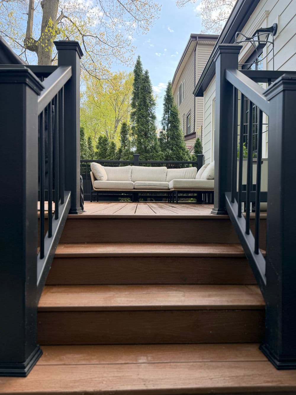 Gallery photos for Composite Deck Build Turns Unused Backyard Into Outdoor Living Space in Teaneck NJ: Image #5