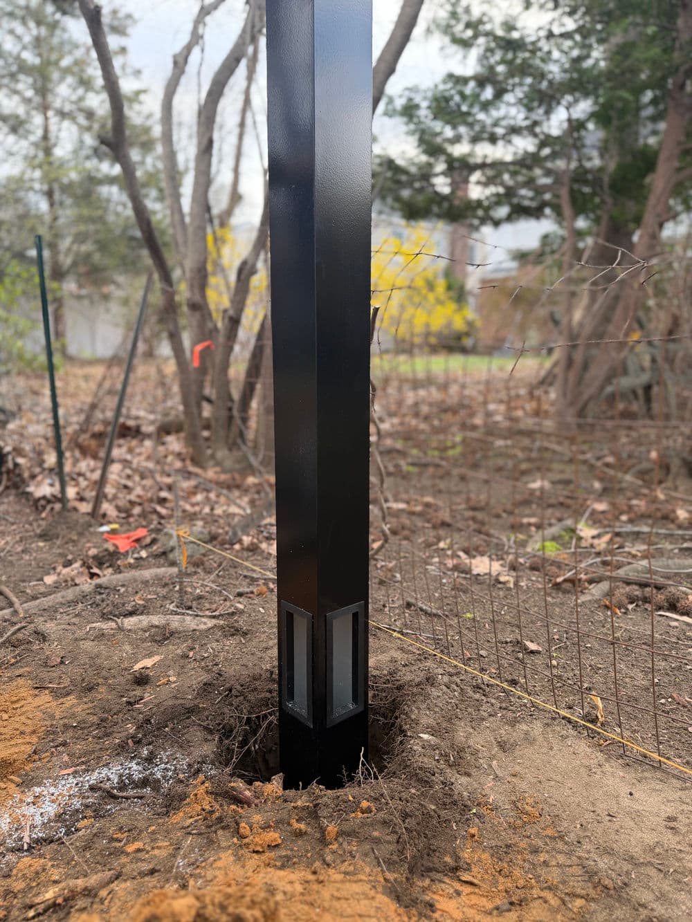 Gallery photos for Black 6-Foot Composite Fence Install in Teaneck NJ: Image #4