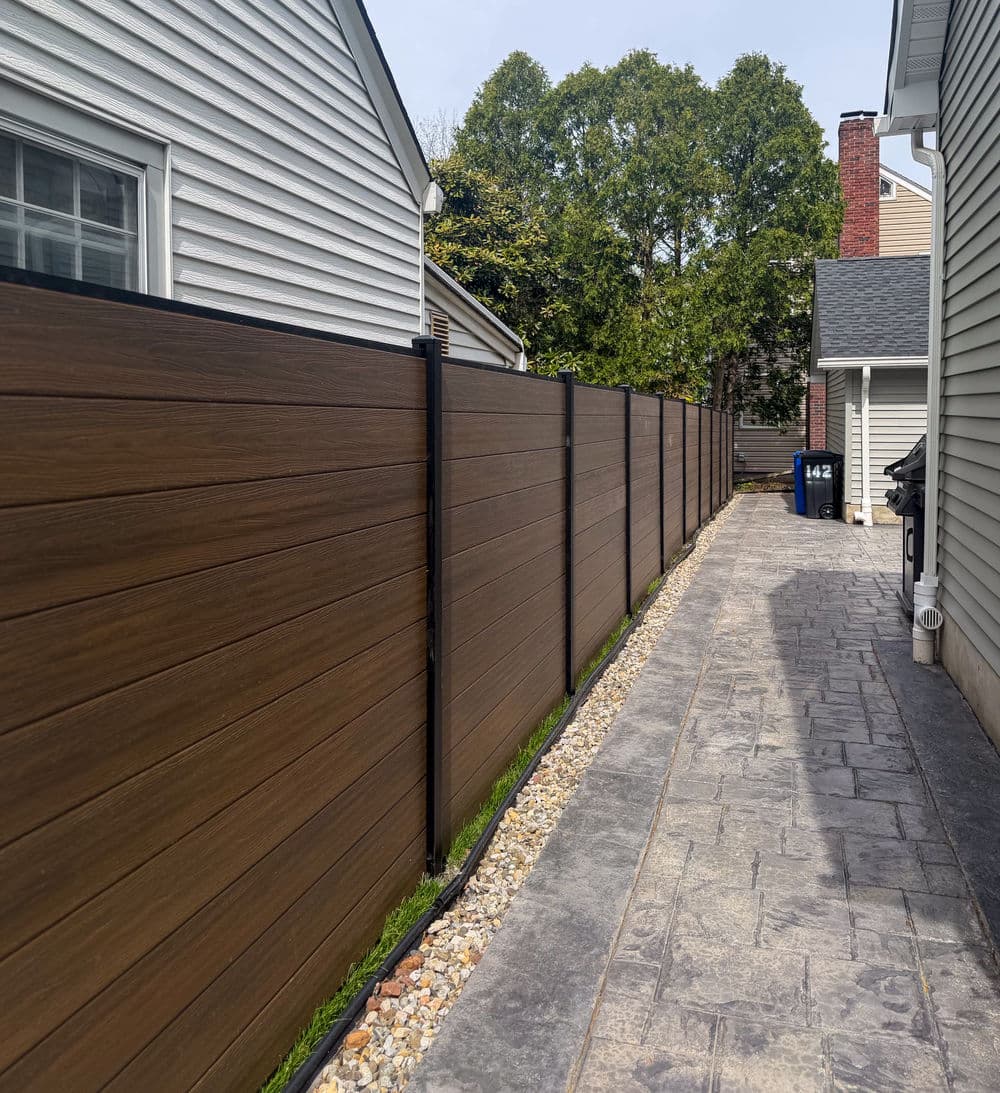Project 6 Ft Composite Privacy Fence Installation in Clifton NJ image