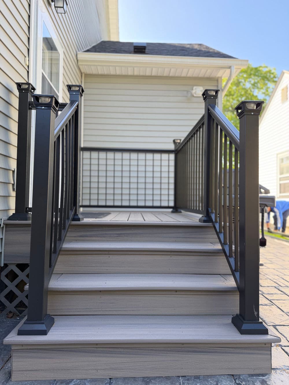 Project Composite Porch Stairs Built to Last in Clifton NJ image