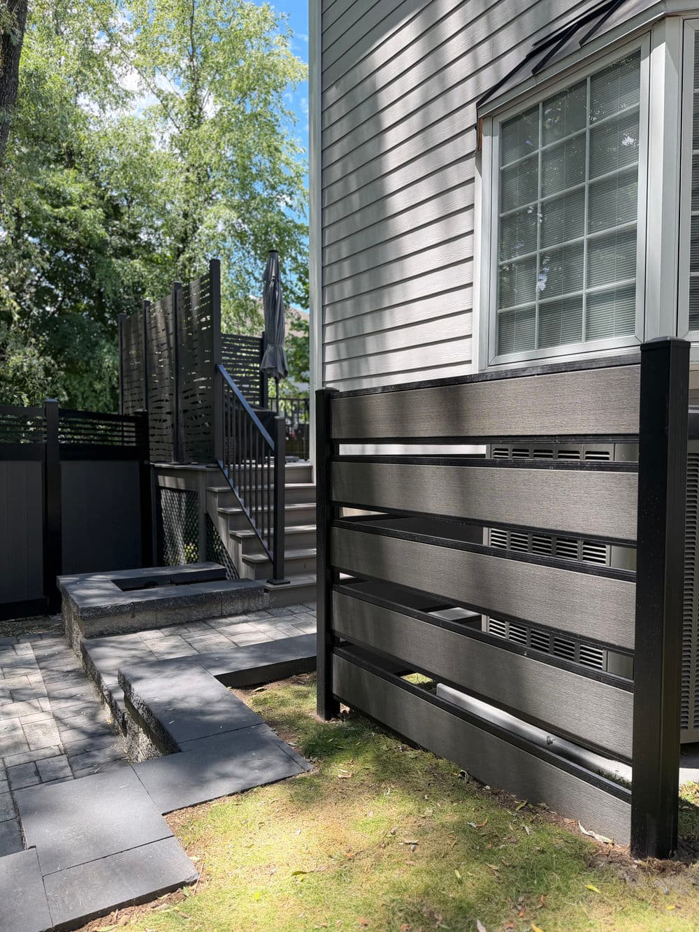Gallery photos for Composite Fence and Paver Patio Upgrade in Paramus NJ: Image #2
