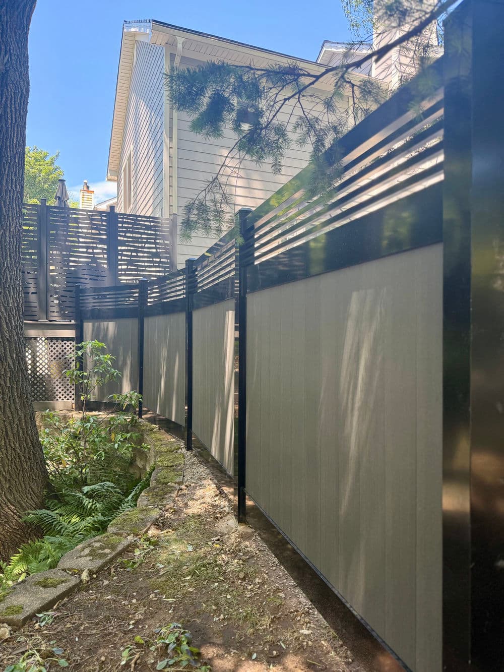 Gallery photos for Composite Fence Installation for Privacy and Curb Appeal in Paramus NJ: Image #4