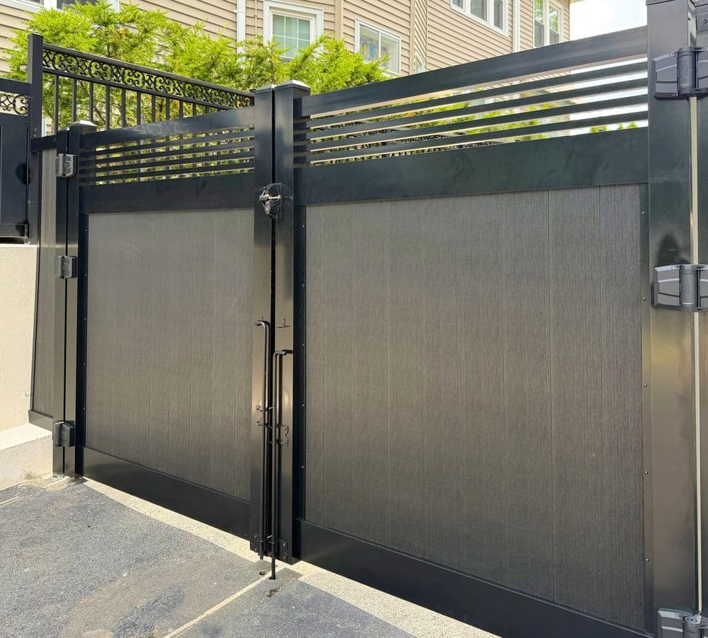Project Driveway Composite Gate Installation for Privacy and Security in Rutherford image