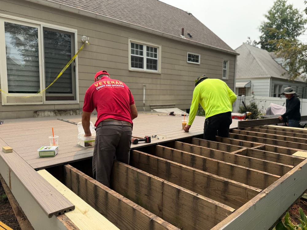 Gallery photos for New Trex Composite Deck Build in River Edge NJ: Image #6