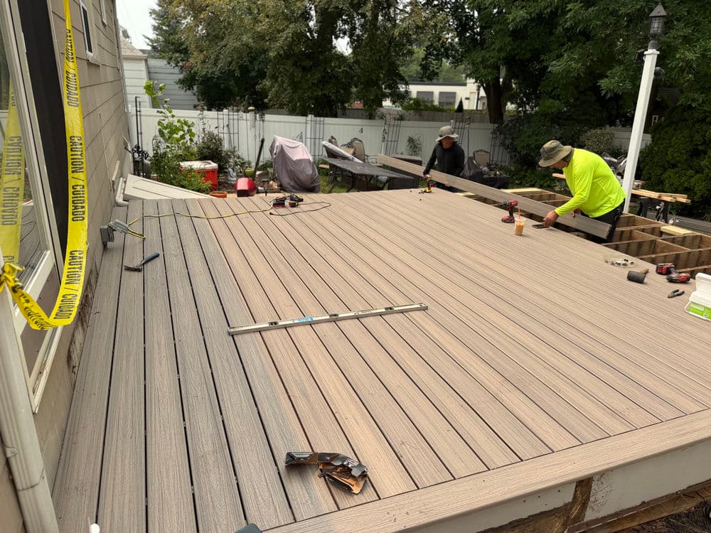 Gallery photos for New Trex Composite Deck Build in River Edge NJ: Image #5