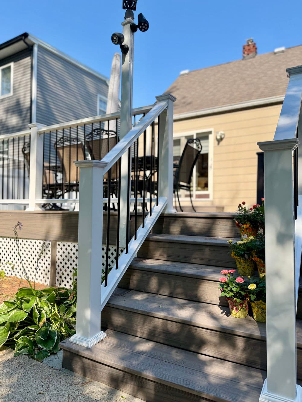 Gallery photos for New Trex Composite Deck Build in River Edge NJ: Image #1