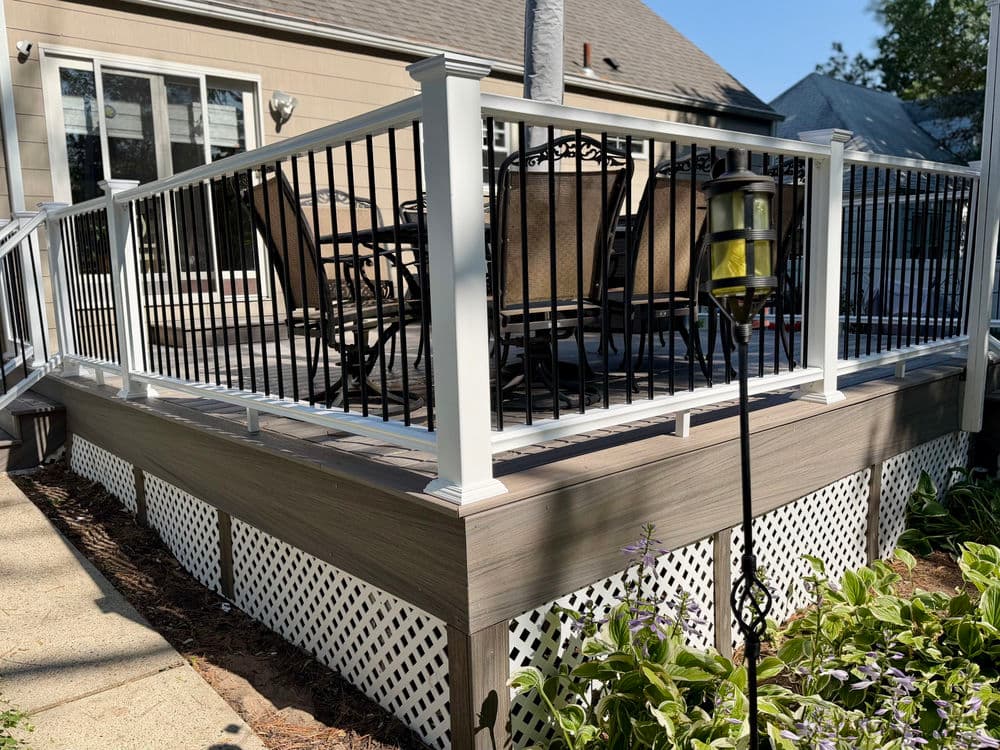 Gallery photos for New Trex Composite Deck Build in River Edge NJ: Image #4