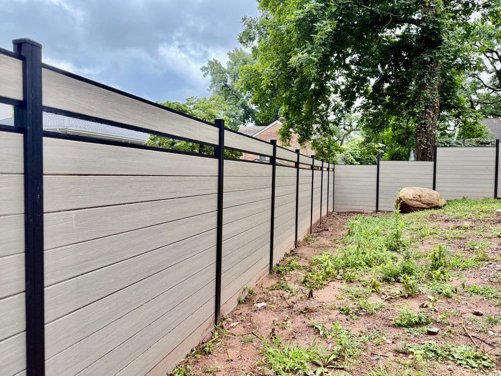 Gallery photos for Low-Maintenance Composite Fence Installation in Tenafly NJ: Image #2