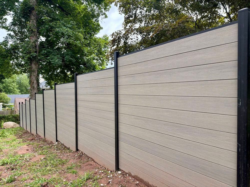 Gallery photos for Low-Maintenance Composite Fence Installation in Tenafly NJ: Image #3