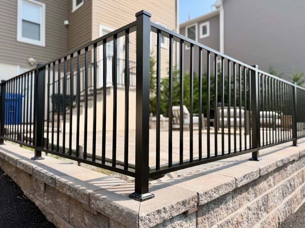 Gallery photos for Black Aluminum Railing Installation in Rutherford NJ: Image #4