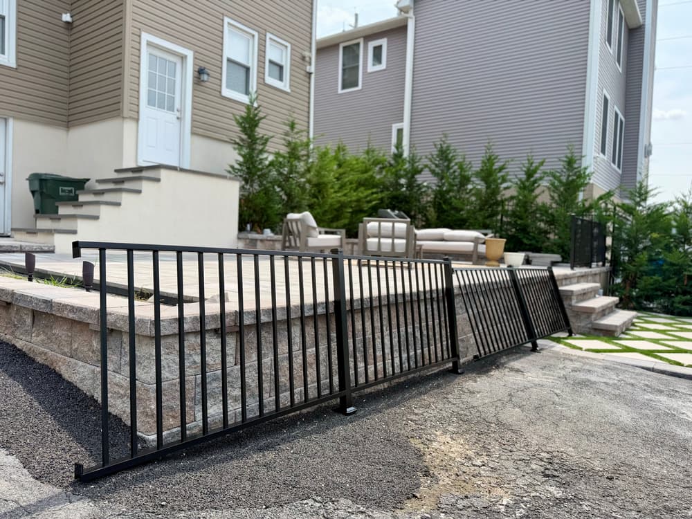 Gallery photos for Black Aluminum Railing Installation in Rutherford NJ: Image #5