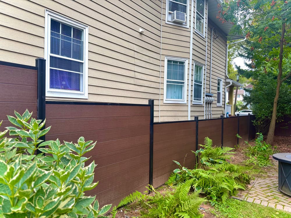 Gallery photos for Brown Composite Fence Installation in Rutherford NJ: Image #2