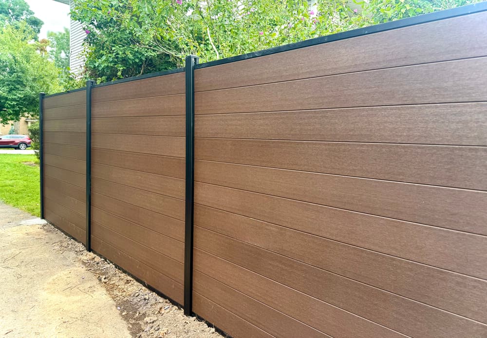 Gallery photos for Brown Composite Fence Installation in Rutherford NJ: Image #5