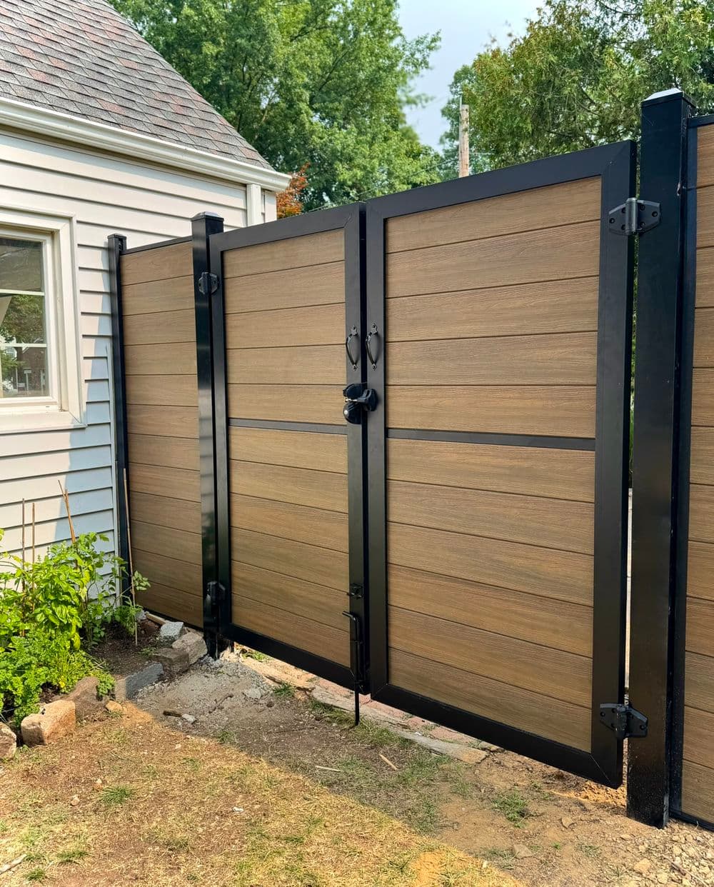 Gallery photos for Elevate Your Privacy - Cedar Look Composite Fence in Hackensack: Image #3