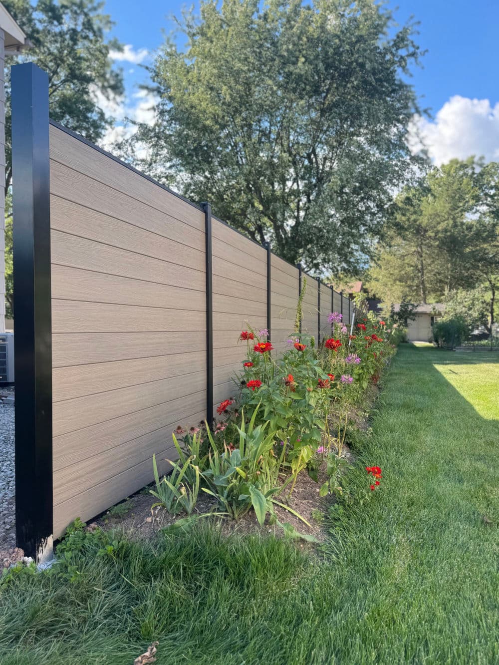 New Composite Privacy Fence Installation in North Brunswick Township image
