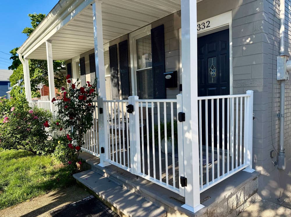 Aluminum Porch Railing Installation Done Right in Lodi NJ image