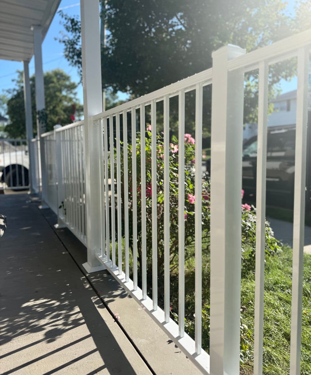 Gallery photos for Aluminum Porch Railing Installation Done Right in Lodi NJ: Image #1