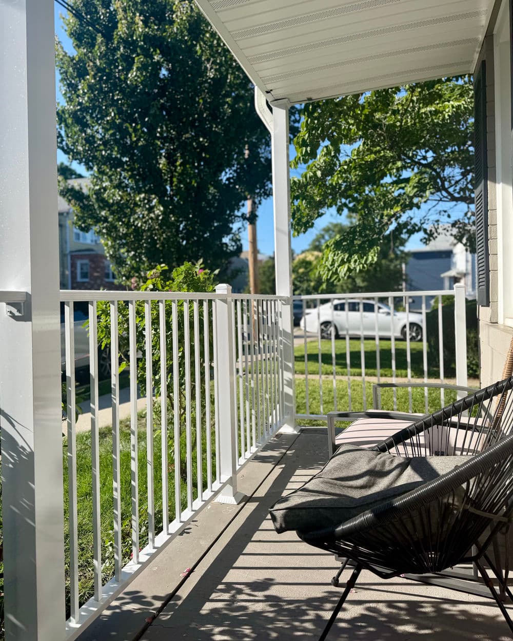 Gallery photos for Aluminum Porch Railing Installation Done Right in Lodi NJ: Image #2