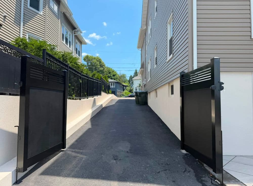 Gallery photos for Composite Driveway Gate Installation in Rutherford NJ: Image #2