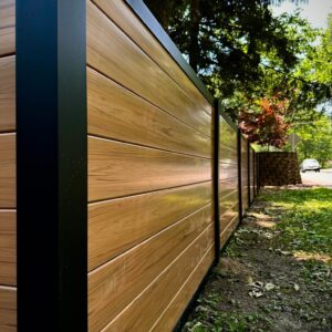 Custom Vinyl Fence